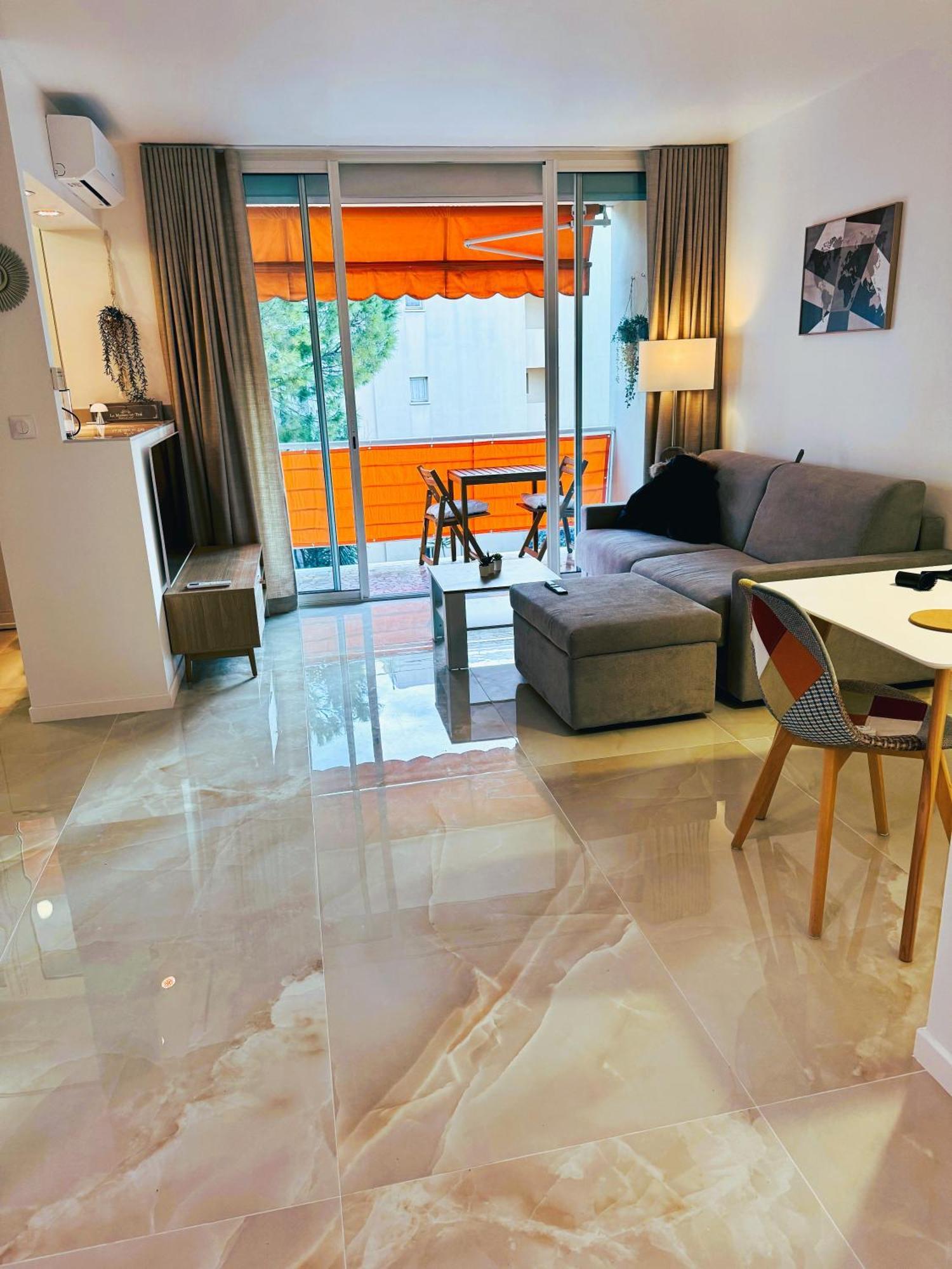 Studio Climatise 600M De La Plage Cagnes-sur-Mer Exterior photo